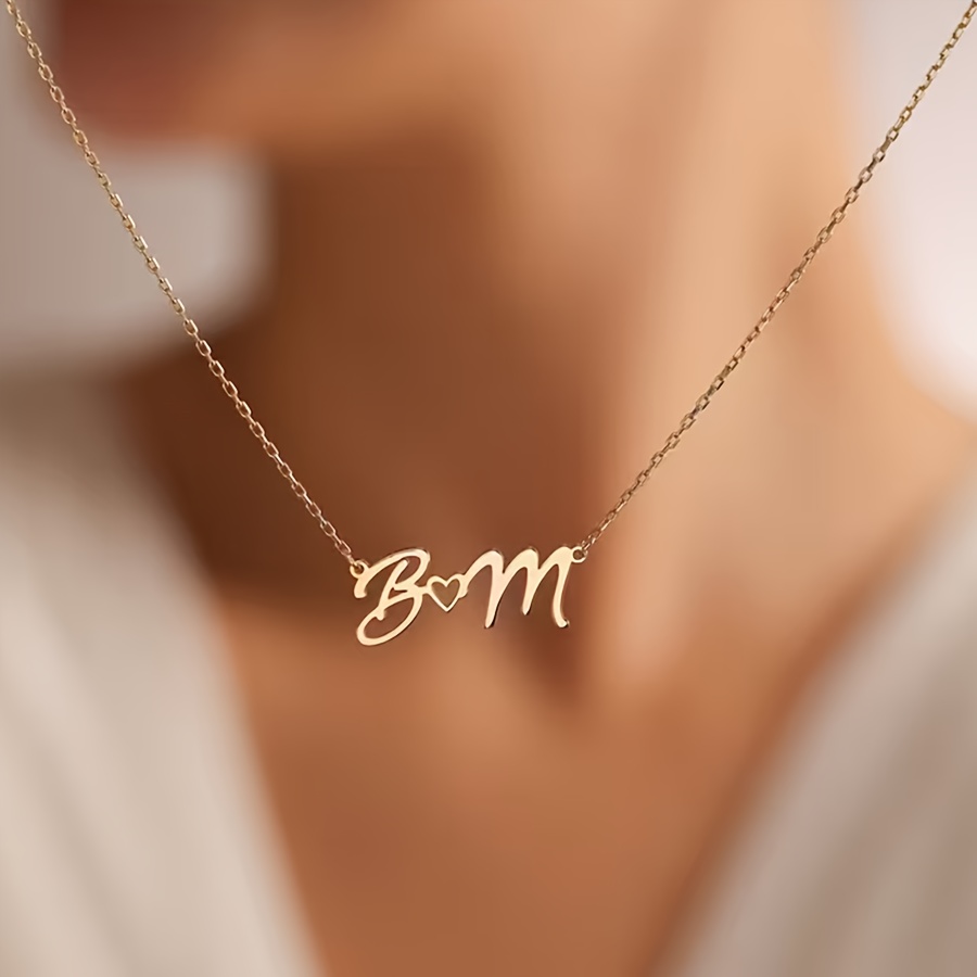 Custom Name Necklaces for Wome - đánh giá và giá Name Necklace Custom