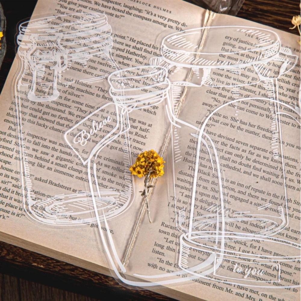 Glassware Shape Bookmarks Stic - đánh giá và giá Dried Flower Bookmark