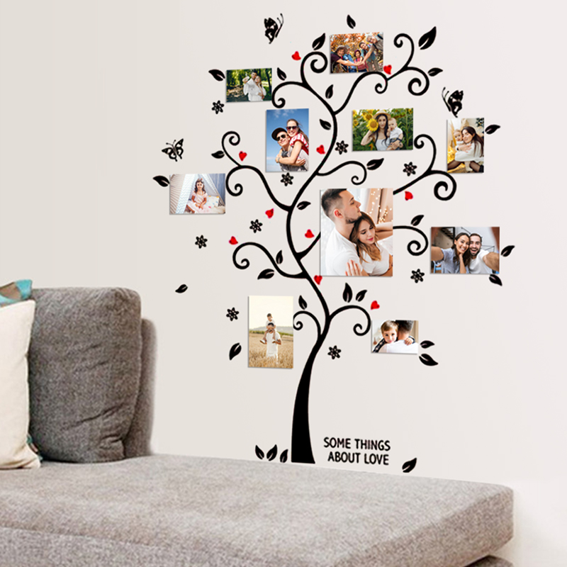 Gia Đình Tự Làm Ảnh Photo Fram - đánh giá và giá Family Tree Print