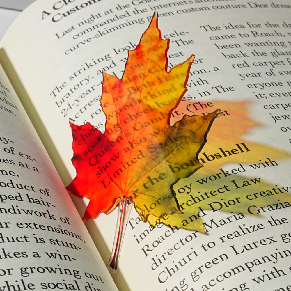 New Delicate Leaves Bookmark T - đánh giá và giá Dried Flower Bookmark
