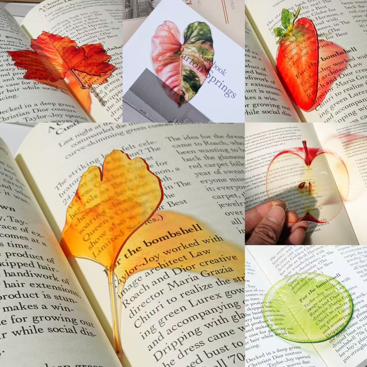 New Delicate Leaves Bookmark T - đánh giá và giá Dried Flower Bookmark