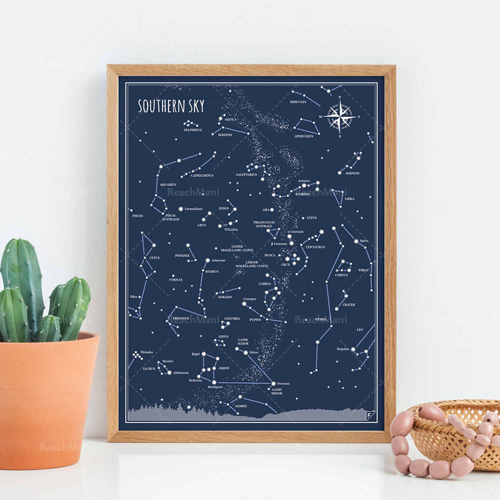 Little & Big Astronomer Prints - đánh giá và giá Custom Star Map
